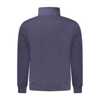 Napapijri Blue Cotton Men Sweatshirt