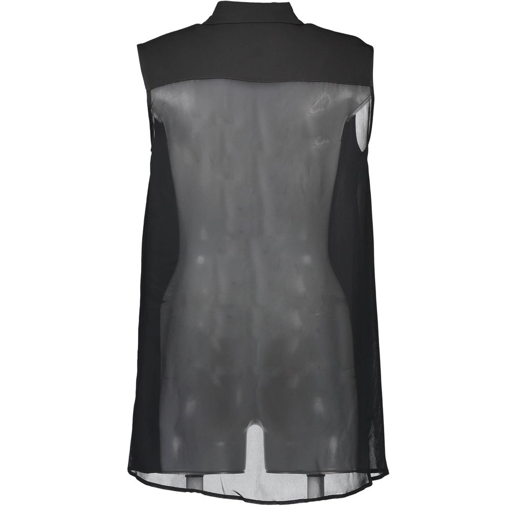 Love Moschino Black Viscose Women's Shirt