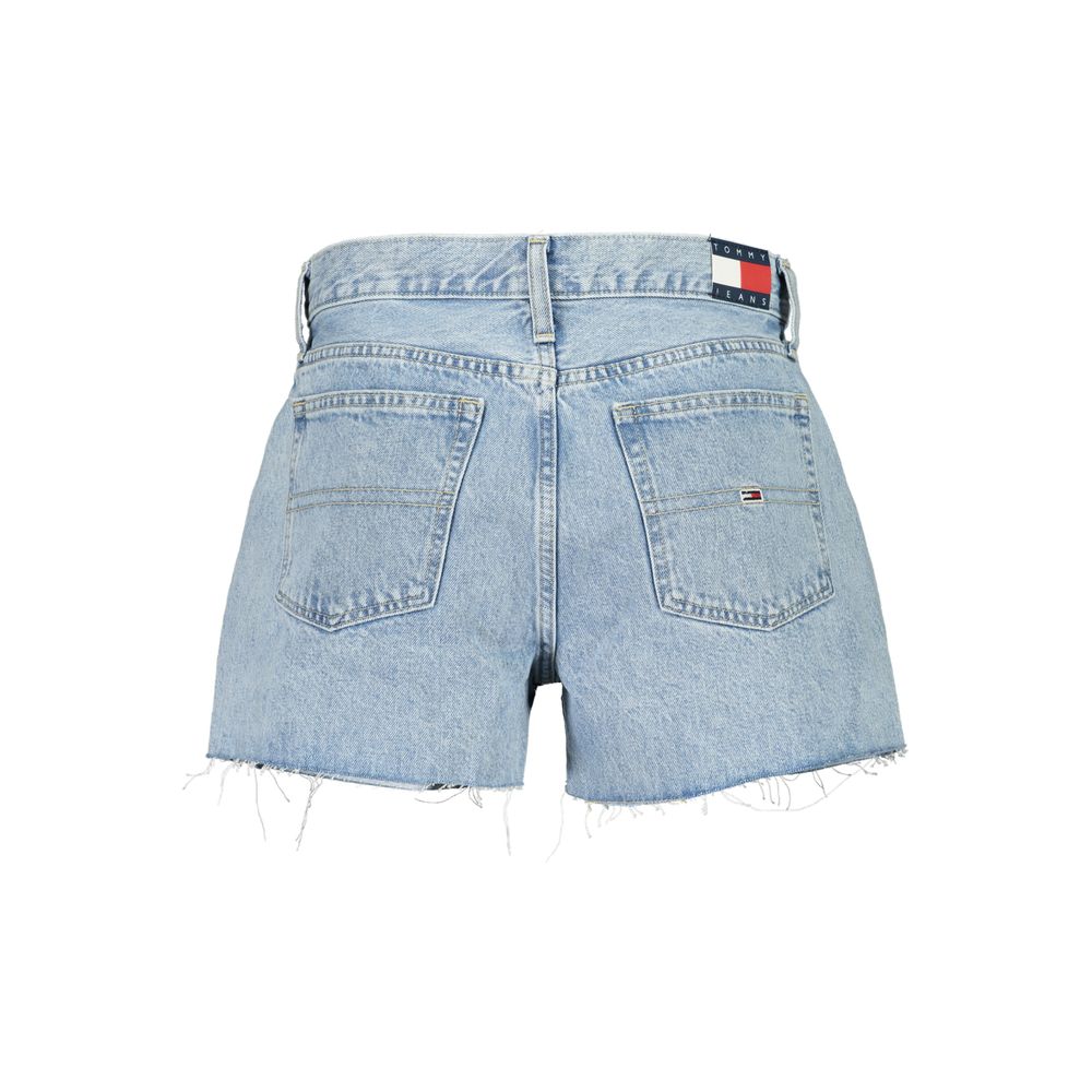 Tommy Hilfiger Azzurro Cotton Women Short