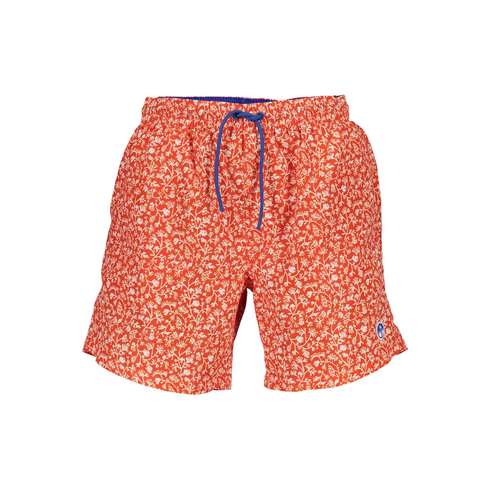 North Sails Red Polyester Men's Swim Boxer