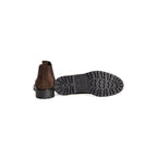 Roberto Pepe Luxury Brown Calfskin Men Boot
