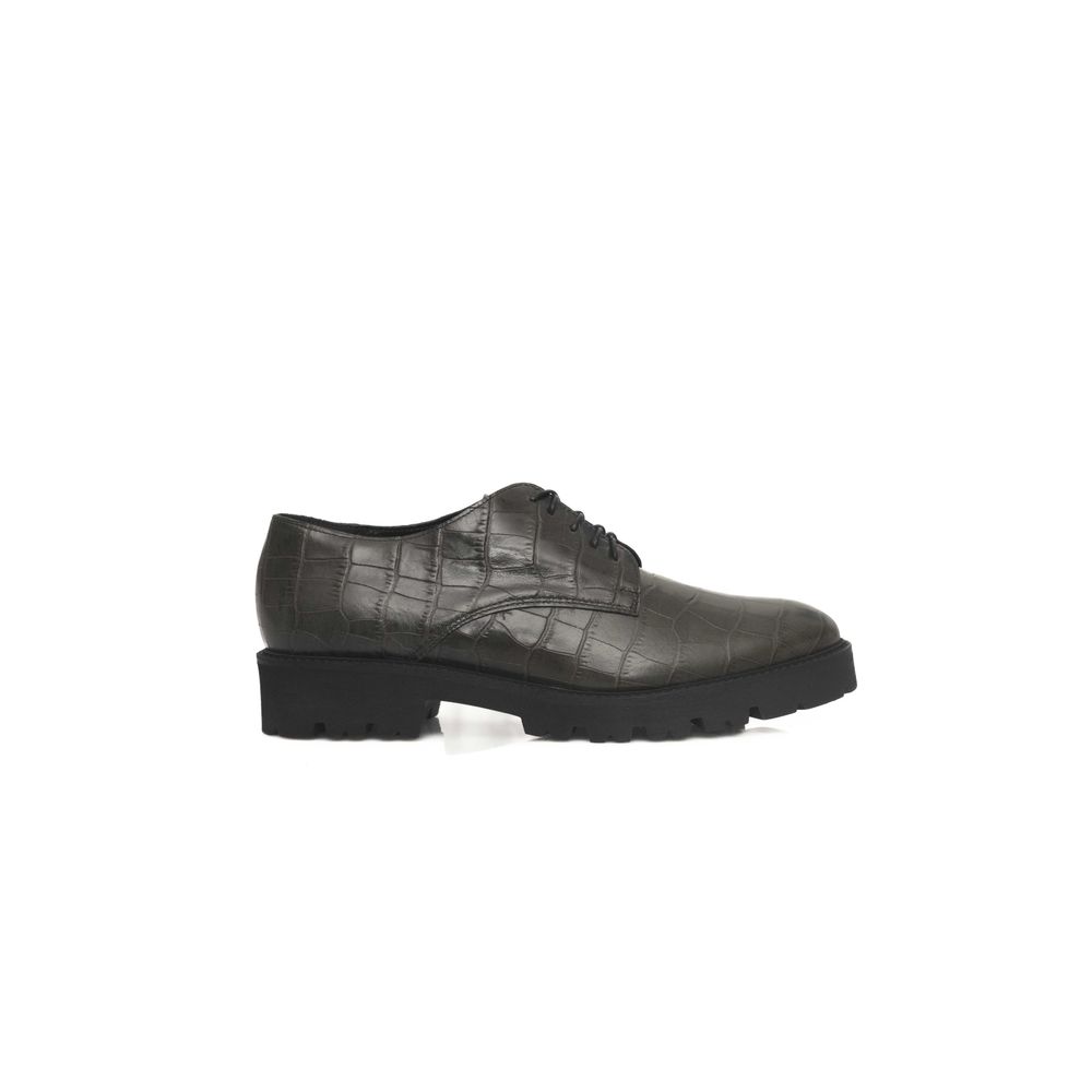 Cerruti 1881 Green Cowhide Women Loafer