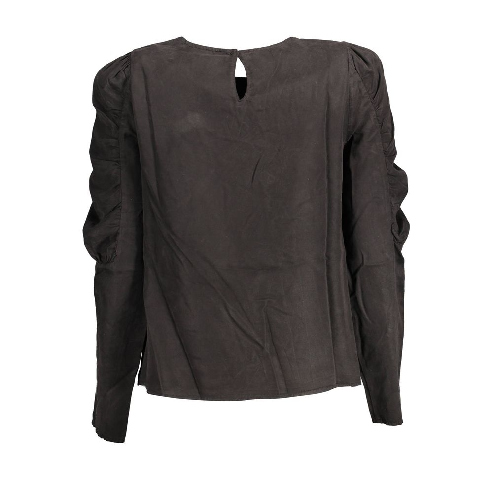 Desigual Black Lyocell Women Shirt