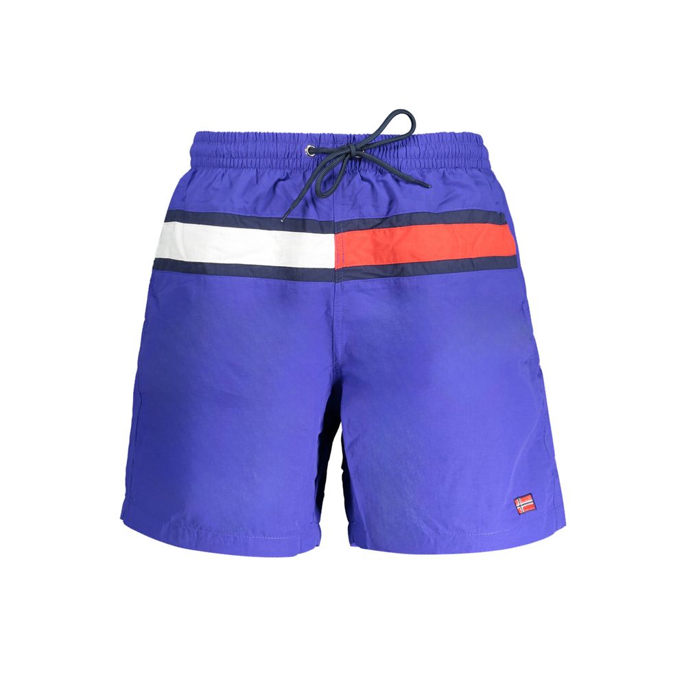 Norway 1963 Blu Poliammide Men Swim Boxer
