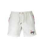 Karl Lagerfeld White Polyester Men's Swim Boxer
