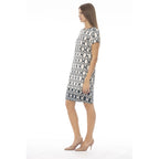 Baldinini Trend White Cotton Women Dress