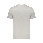 Napapijri Grigio Cotton Men T-Shirt