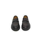 Cerruti 1881 Black Leather Men Loafer