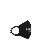 Dsquared² Black Polipropilene Facemask
