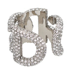 Dolce & Gabbana Gray Brass Ring
