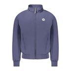 North Sails Blue Polyester Men's Bomber Jacket