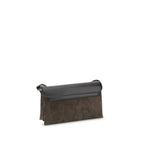 Brunello Cucinelli Black Leather Shoulder Bag