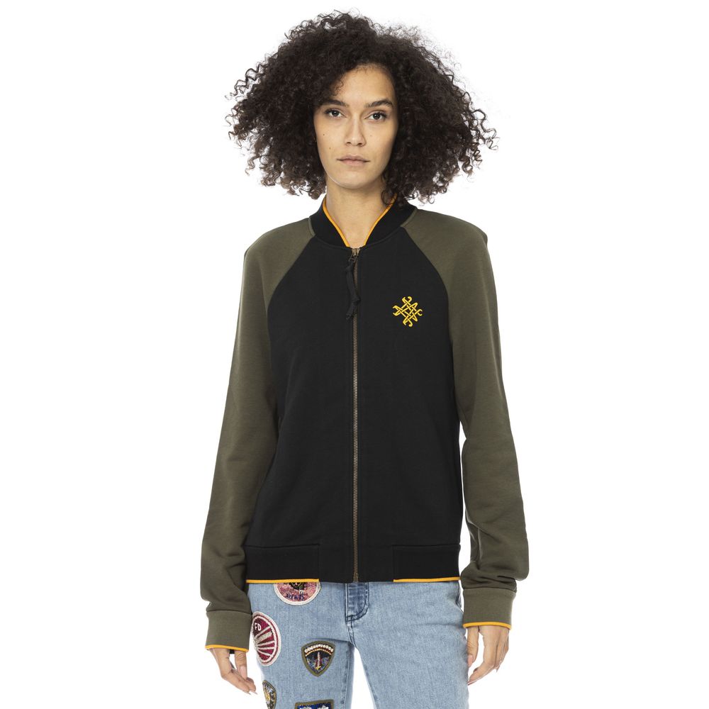Mr&Mrs Italy Black Cotton Women Sweater