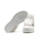 Mr&Mrs Italy White Cotton Women Sneaker