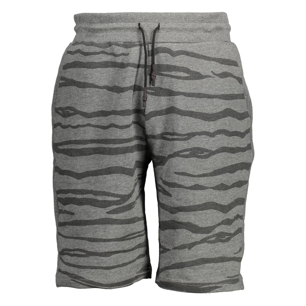 Cavalli Class Grigio Cotton Men's Track Pant