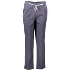U.S. POLO ASSN. Blue Cotton Women's Trouser