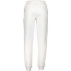 Cavalli Class Bianco Cotton Men Hoodie