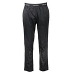Calvin Klein Black Polyester Men's Track Pant