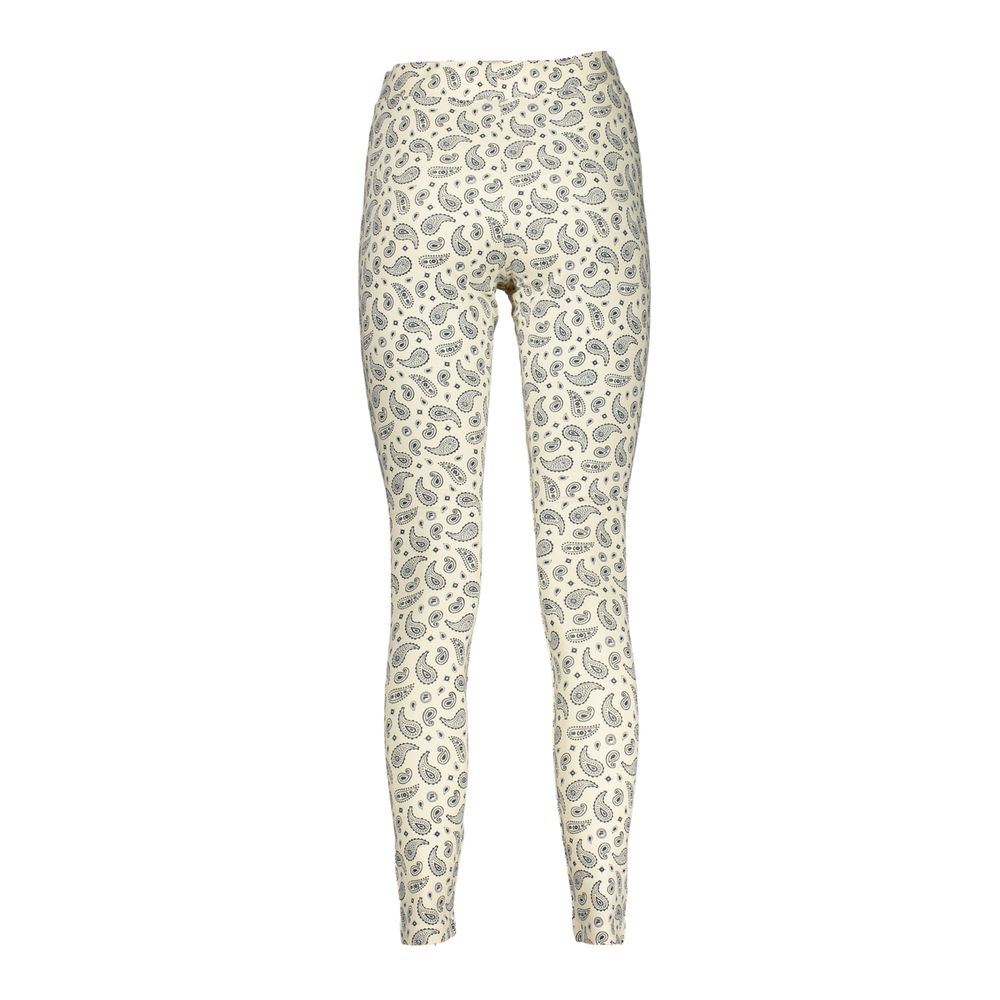 Fila White Cotton Women's Legging