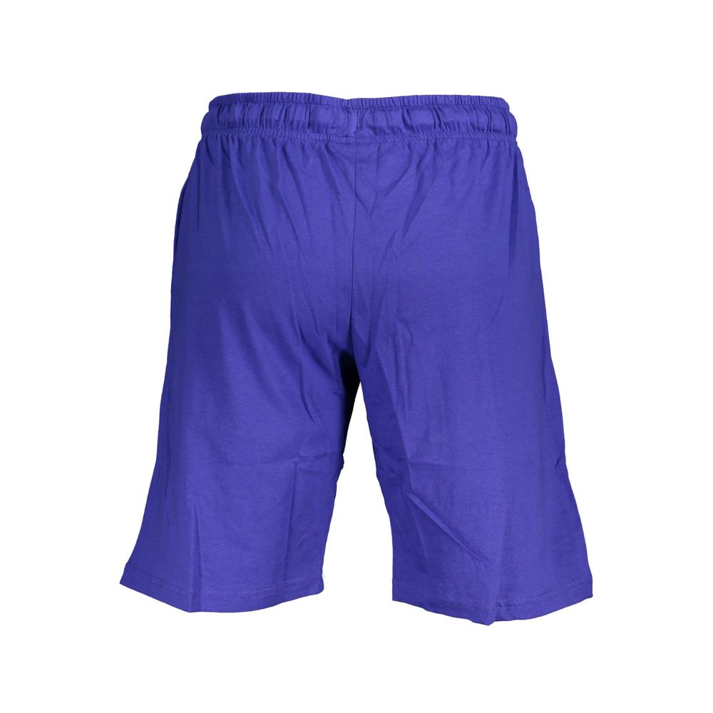 Norway 1963 Blue Cotton Men's Bermuda Shorts