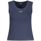 Tommy Hilfiger Blue Cotton Women Tank Top