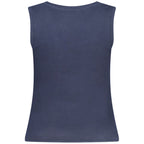 Tommy Hilfiger Blue Cotton Women Tank Top
