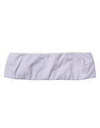 Dolce & Gabbana White Nylon Blend Bandeau Strapless Tube Top