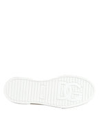 Dolce & Gabbana Multicolor Cotton Logo Low Top Sneakers Shoes