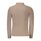 Timberland Marrone Cotton Men Polo Shirt