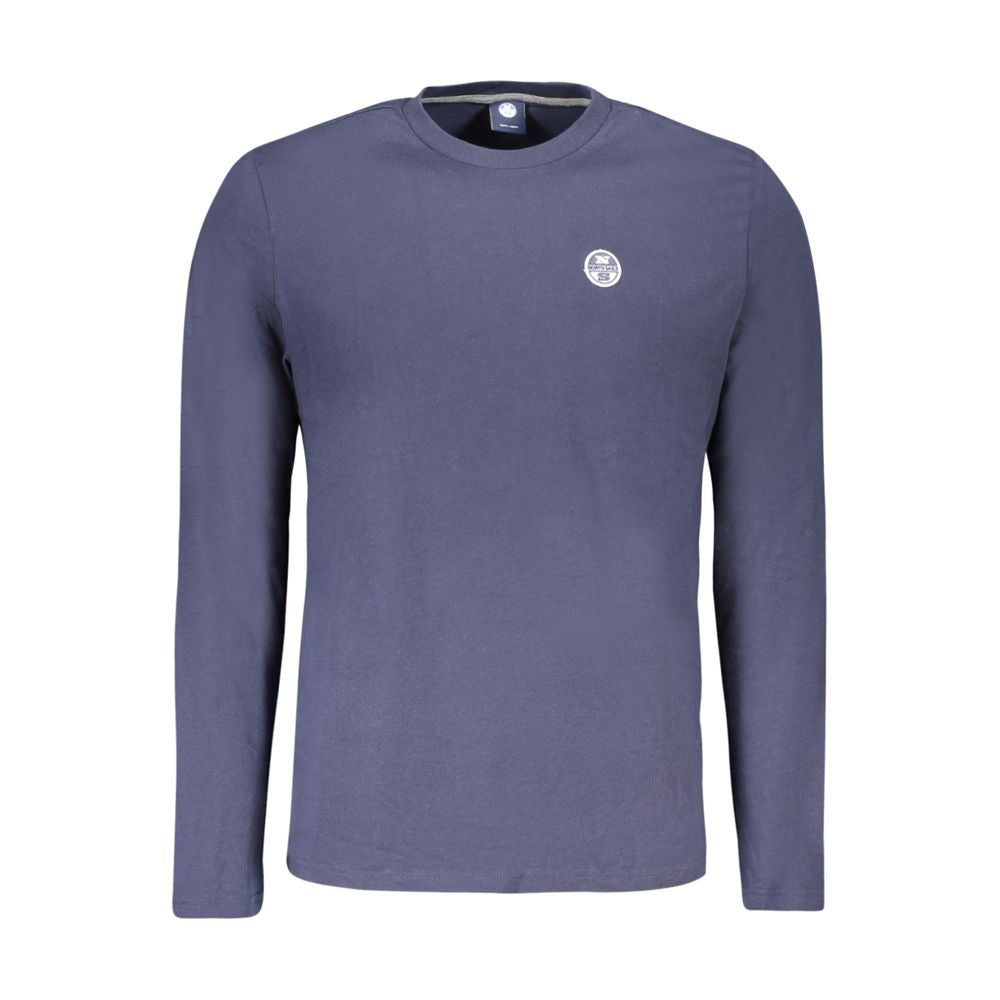 North Sails Blue Cotton Men's T-Shirt