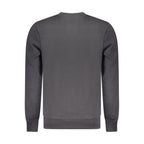 North Sails Black Cotton Men Sweatshirt