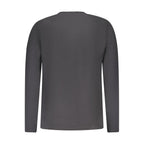 North Sails Black Cotton Men T-Shirt