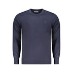 North Sails Blue Acrylic Men Sweater