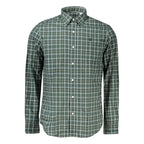Timberland Verde Cotton Men Shirt