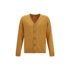 Brooksfield Bicolor Fleece Wool Cardigan