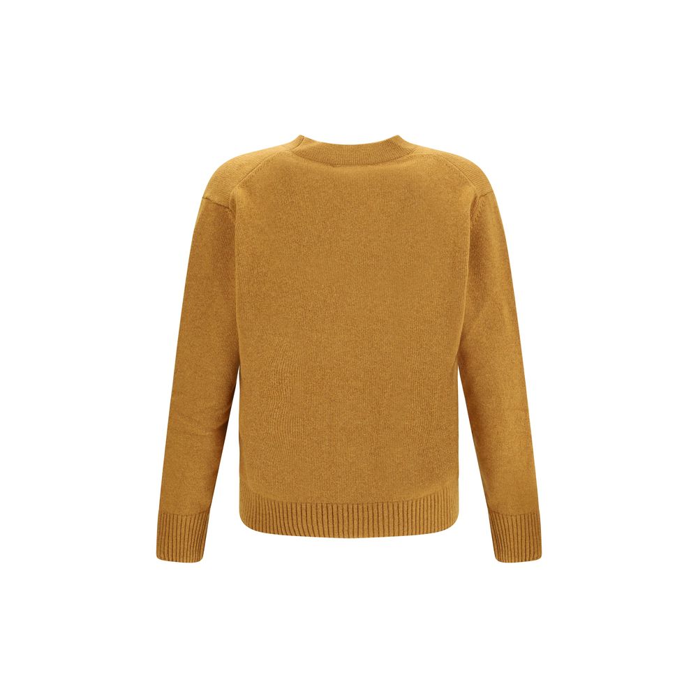 Brooksfield Bicolor Fleece Wool Cardigan