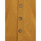 Brooksfield Bicolor Fleece Wool Cardigan