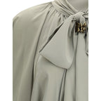 Max Mara Bicolor Silk Blouse