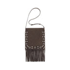 Valentino Garavani Brown Leather Shoulder Bag