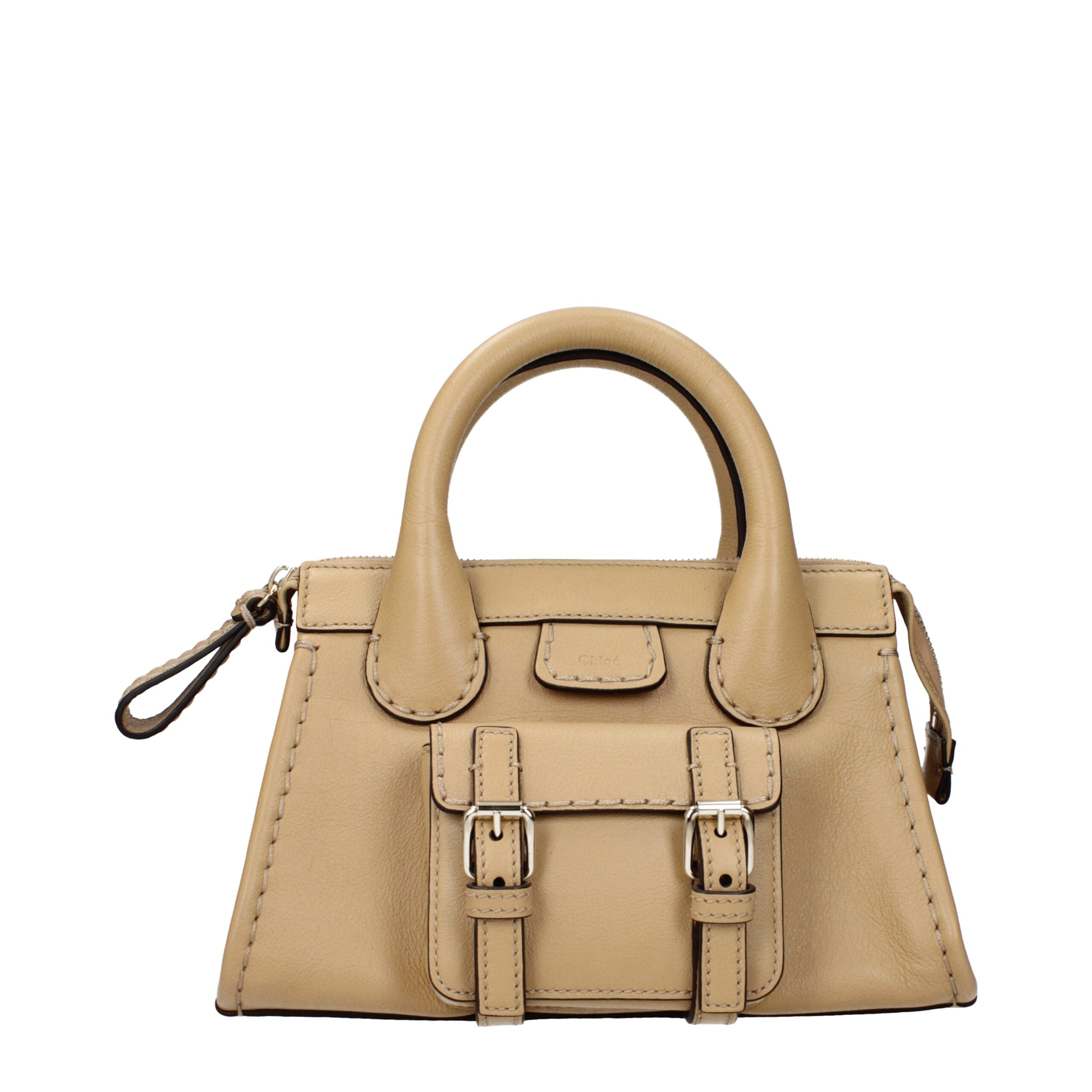 Chloé Beige Leather Handbag