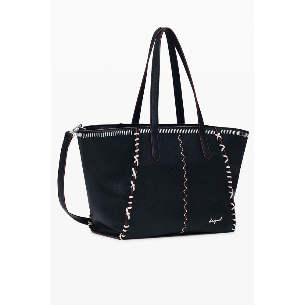 Desigual Black Polyurethane Women Shoulder Bag