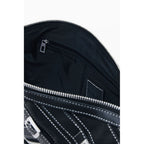 Desigual Nero Poliuretano Women Shoulder Bag