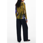 Desigual Verde Polyester Women Shirt
