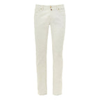 Jacob Cohen Blue Cotton Skinny Jeans