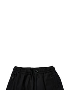 Dolce & Gabbana Black Wool Skinny Jogger Men Trouser Pants