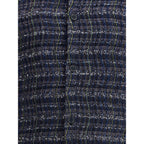 Missoni Blue Viscose Coat