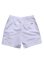 Dolce & Gabbana White Logo Polyester Men Beachwear Swimwear