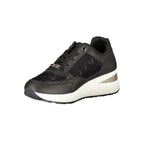 Laura Biagiotti Black Polyurethane Women Sneaker