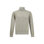 Cruciani Bicolor Wool Turtleneck