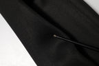 Dolce & Gabbana Black Necklace Crystal DG Logo Sweatshirt Sweater